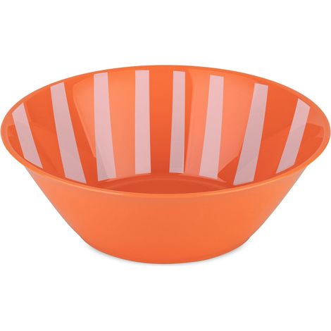 Bol Koziol NORA naranja 700 ml plástico diseño floral