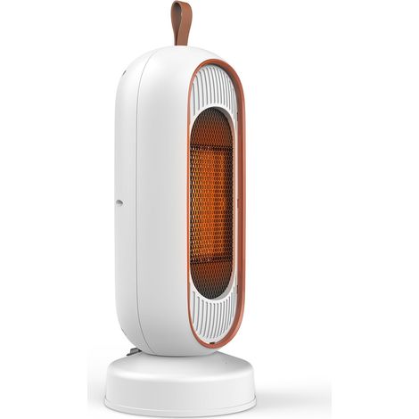 Auxiliary heater, 800W/1300W Bathroom Fan Heater, PTC Ceramic Fan Heater, 2 Power Levels, Overheat/Tip Protection for Bathroom/Bedroom/Living Room (1/5)