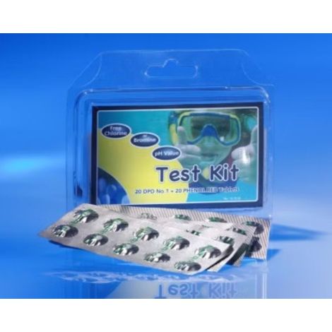 Kombipack Reagenztabletten für Pooltester Scuba II und 3s, 5 in 1 (1/2)