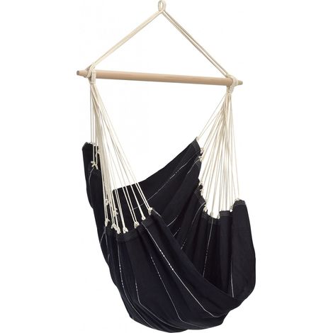 Amazonas Hängesessel Brasil Black , schwarz (1/5)