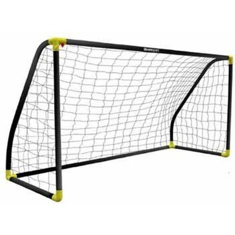 Devessport Set aus 2 Fußballtoren Schwarz 180 x 91 cm