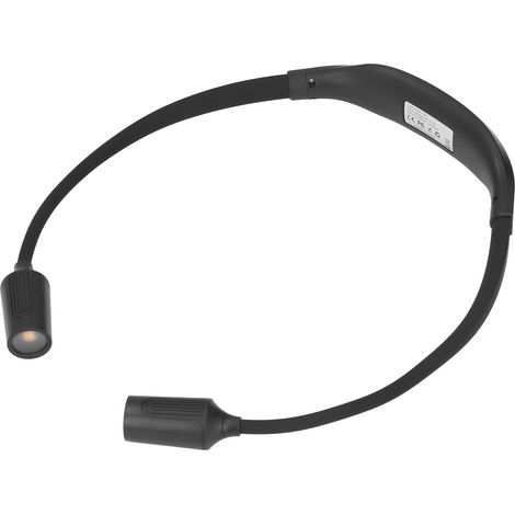 LED-Nackenleselampe mit USB-C-Ladeanschluss, 4 LEDs und 3 Lichtquellen für nächtliches Laufen und Campen (1/5)