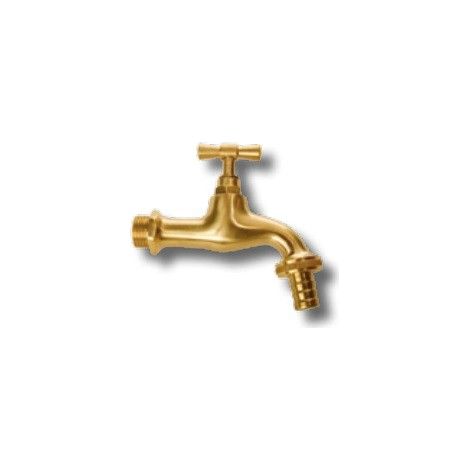Grifo codo para manguera - INYECTOMETAL Entrada: 3/4"M