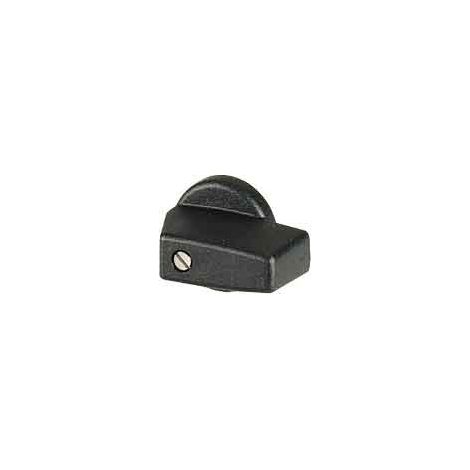 Manopola con stilo corto, nera, KNB-T0