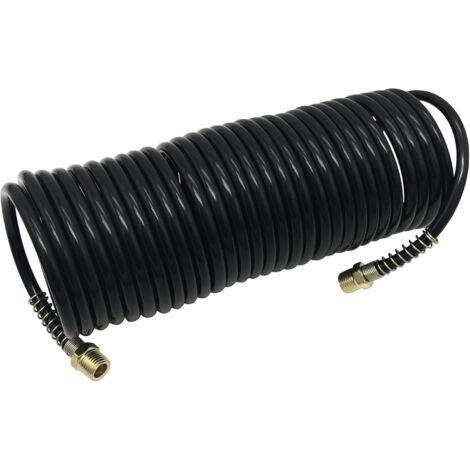 Tuyau gonflable 7,5 mètres avec fil de pagode américain 1 / 4npt, outil de réparation de tuyau de gonflage de pneu (1/5)