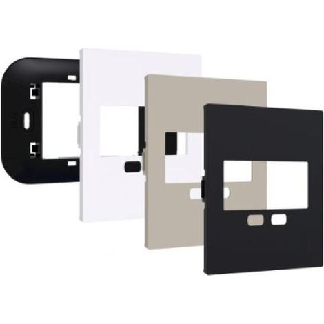 Kit de instalación del termostato keo lcd vemer living now plates- ve786400
