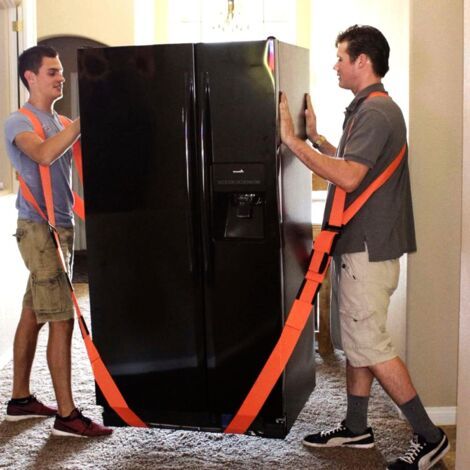 BUNTHAUS Sangles de Déménagement et de Levage sangle portage demenagement sangle transport meuble 2 personnes sangle de levage demenagement Sangles de manutention Sangle levage Jusqu'à 220kg (1/5)