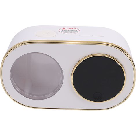 Dispenser automatico di sapone liquido schiumogeno per le mani, senza contatto, ricaricabile, a parete, per bagno, bianco, 320 ml. (1/5)