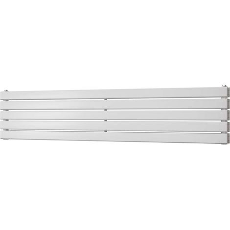 Typhoon Axis - White Horizontal Radiator H340mm x W1600mm Double Panel