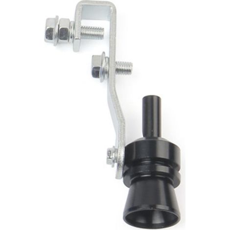 Sifflet Turbo pour voiture sifflant le tuyau d'échappement Huffer Imitator Turbo Tail Whistle M Black (1/5)