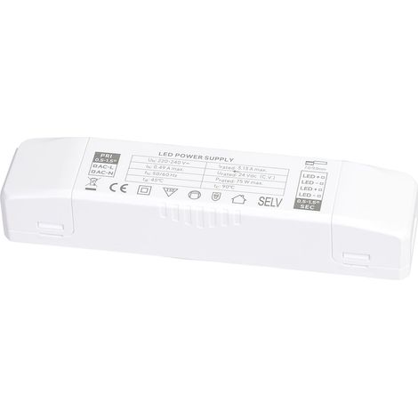 alimentation - europole izi tronic - 24 volts dc - 75w - ip20 - europole 440475