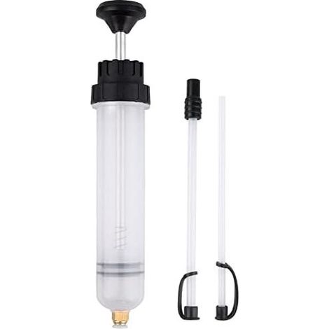 200CC seringue Liquide de Frein,Pompe Extraction Liquide de Frein avec Tube Extension et Joint,pour l'huile, Le Liquide de Frein, l'antigel et l'huile de Transmission (1/5)