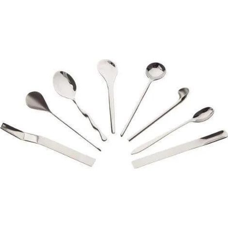 Alessi Set di cucchiaini da caffè in acciaio inox moderno (1/3)