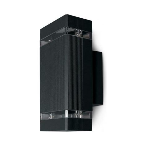 Applique Murale GU10 x 2 Gris Anthracite Miidex Lighting® (1/5)