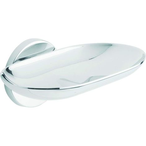 Metaform - Porta sapone inamovibile da parete Cromo in Ottone cromato, acciaio inox e materiali termoplastici Mod. One Hotellerie (1/2)