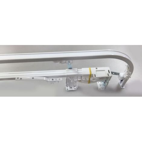 SCORRITENDA ESTENSIBILE SIRIO KIT 170/300 CM BIANCO (1/2)