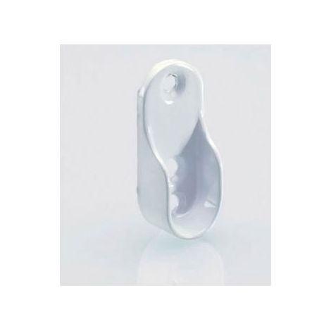 Naissance - Hauteur : 42, 8 mm - Décor : Aluminium - Matériau : Zamac - Pour : Tube de 30 x 15 mm - Entraxe : 32 mm - HETTICH