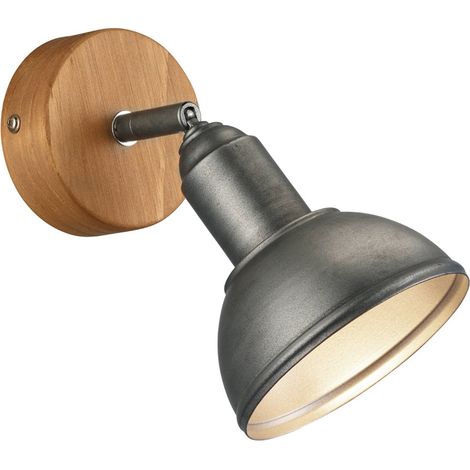 Faretto da Interno E14 in Metallo Nickel Anticato (1/2)
