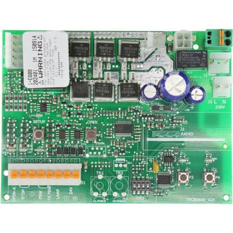 FAAC E600 2024015 Scheda Centrale Quadro Elettronica Per D600 Ricambio 24v DOLPHIN 600
