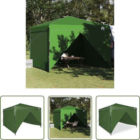 Abri extérieur - Tente à abri Vert 290 x 290 x 251 cm tissu (1/5)