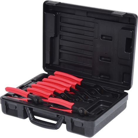 KS Tools 500.1320 Serie di pinze per anelli Seeger, 10 pz. (1/4)