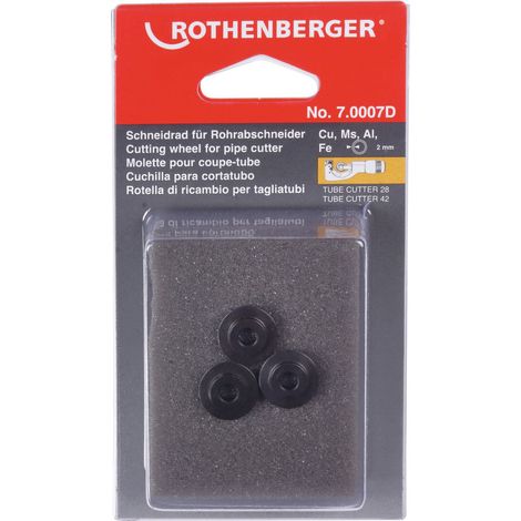 ROTHENBERGER Molette de coupe Cu-Al-Fe pour TC28/42 - 1000000976