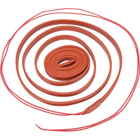 Ruban chauffant en silicone étanche, flexible et à contrôle automatique, 120 W, pour compresseur d'air DC24V (1/5)