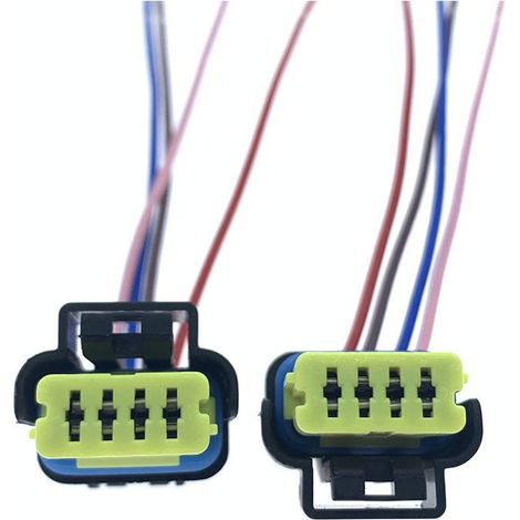 Applicable aux connecteurs de faisceau électrique et aux connecteurs de feux arrière 4P des véhicules Nissan Sunny, March, Qashqai, Teana, Murano et Sylphy -- JB1267-4P