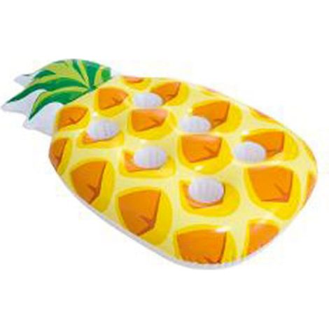 Porte Verre Gonflable "Ananas" 97cm Jaune
