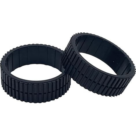 2PCS Roues en Caoutchouc Pneus Remplacement pour iRobot Braava 380T, 390T, 375T, 380, 390, 320, 321, Mint Plus 5200, 4200 Robot Cleaner Pièces (1/4)