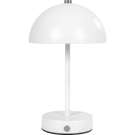 Lampe à poser LED sans fil rechargeable - Blanc - HOLT (1/3)