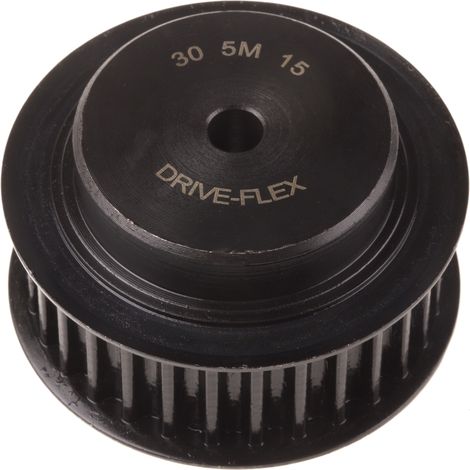 Poulie pour courroie crantée en Acier 30 dents , pas de 5mm, alésage 6mm ( Prix pour 1 )