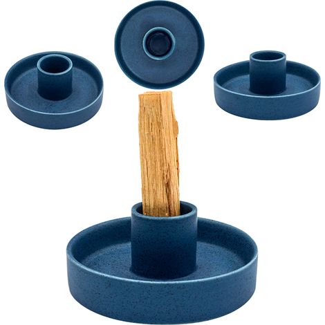 Bruciatore di incenso Palo Santo - Piatto in ceramica Fumo