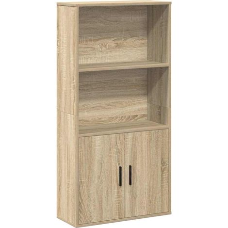 Maison Exclusive - Bücherregal Sonoma-Eiche 60x24x120 cm Holzwerk