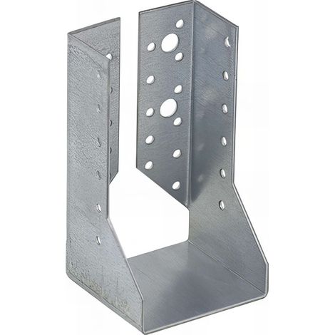 Sabot de charpente galvanisé à ailes intérieures - Larg. 80 x Ht. 150 mm (1/2)