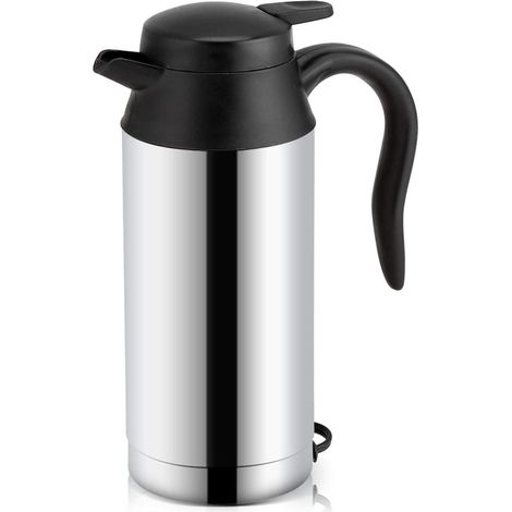Mug électrique isotherme nomade, 12 V, 750 ml, en acier inoxydable (1/5)