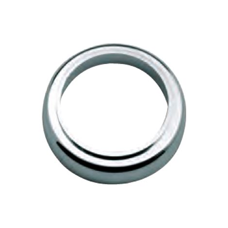 BASETTA IN ABS PER MISCELATORE LAVABO NILO/RENO CROMO- mm  51 x 32 x 5,5- EUROR- pezzi 1 (1/2)
