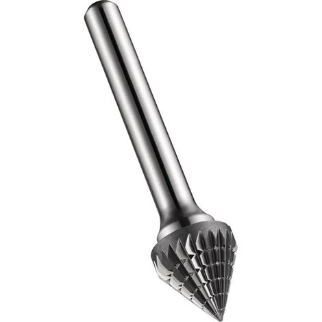 Fresa a scalpello D.9,6mm testa KSJ lunghezza 8mm HM vuoto