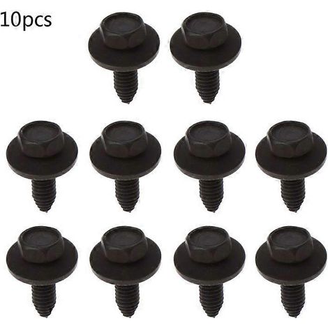 10 pièces de protection anti-éclaboussures, roue, vis autoperceuse, treillis pour tête (1/4)