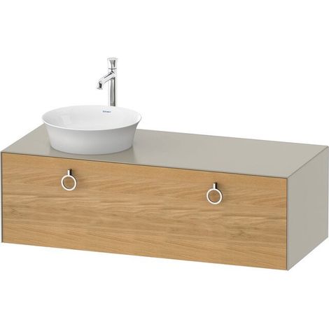 DURAVIT WT4982LH5600010 WTU blanc tulipe,1T,avec trou robinet,TA L,408x