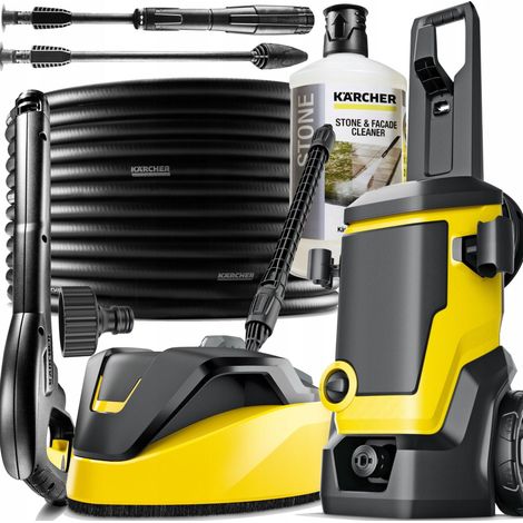 Karcher K 7 WCM Premium Home Amarillo y Negro Hidrolimpiadora de Alta Presión