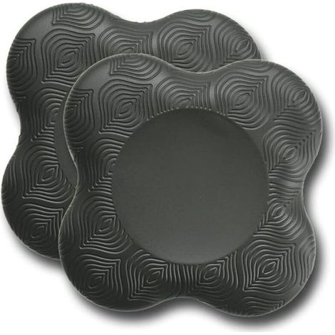 Lot de 2 coussins de yoga pour genoux et coudes – Mousse extra épaisse pour genoux, coudes, poignets, mains et tête – Coussinets de Pilates et d'agenouillement (1/4)