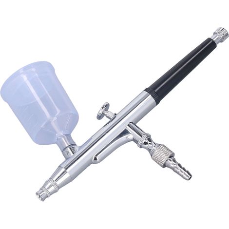 Kit aérographe, capacité maximale 10 L, pression 30 MPa, buse réglable de 0,2 à 0,3 mm, pistolet à peinture en acier inoxydable (1/5)