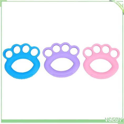 Exercice de doigt - FAFEICY - Pack 3 - Résistances 10/20/30 lb - TPE antiadhésif - Multicolore (1/4)