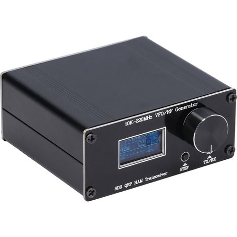 Émetteur-récepteur SDR QRP portable 10K-220MHz, générateur de signal RF pour radioamateurs