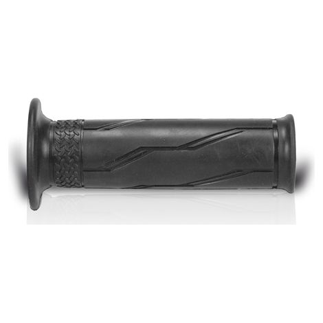 Manopole da strada Ariete super morbide (120 mm) SENZA foro, nere (modello Yamaha) (12)