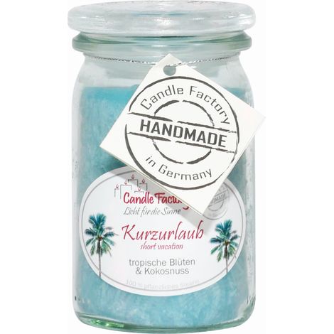 Candle Factory Baby Jumbo Kurzurlaub Duftkerze Dekokerze 308175