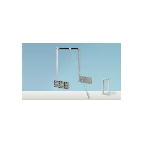 Kleiderlift Duo Lift 10 Alu-Finish (1/4)