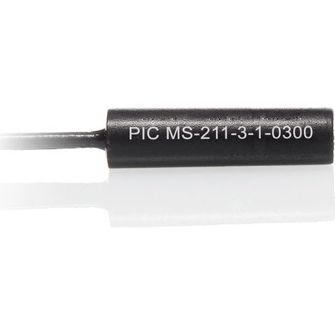 PIC MS-211-3-1-0300 Reed-Kontakt 1 Schließer 150 V/DC, 120 V/AC 0.5 A 10 W, 10 VA (1/2)