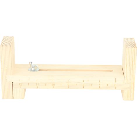 Gabarit en bois pour bracelets, clips métalliques, outil de fabrication de cordes à main réglable pour le tressage et le tricotage (1/5)